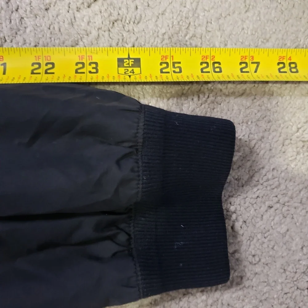 Polo Ralph Lauren Harrington Jacket Mens XL Black Full Zip Bi-Swing Windbreaker